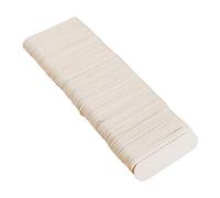 50Pcs Professional Buffering Files Wooden Files Double Sided File Strip Manicure and Pedicure Tools