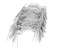 50PCS Professional Greenhouses Clip Spring Hook Rustproof Easy Assembly Gardening Tool for Glass Panel Stability Glass Clamp for Greenhouses