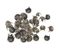 50pcs Pumpkin Studs Metal Claw Nailhead Punk Stud Rivet Spikes Bronze