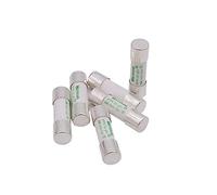 50Pcs PV Solar Fuse 1000V DC 10 * 38mm 1A 3A 5A 10A 15A 20A 25A 30A for Photovoltaic Power System Protection Pure Silver Melt(3a)