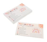 50pcs Rainbow Happy Mail Cards for Classroom Behaviour Incentives