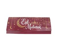 50pcs Ramadans Greeting Cards Eid Mubaraks Money and Gifts Card Holders Religious Holiday Invitation Muslims Holiday
