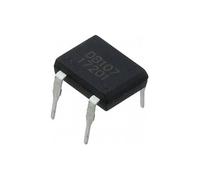 50pcs Rectifier Diode Bridge Db107 1a 1000v 4 Pins