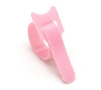 50pcs Releasable Cable Ties Wire Organizer 15 20 25 30cm Nylon Hook Loop Straps Wrap Zip Bundle Bandage Tie Plastics Fastening Cable Management(Pink,12x150mm)