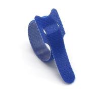 50pcs Releasable Cable Ties Wire Organizer 15 20 25 30cm Nylon Hook Loop Straps Wrap Zip Bundle Bandage Tie Plastics Fastening(Blue,12x250mm)