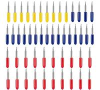 50PCS Replacement Blades for Cricut Maker, Plotter Blades Cutting Blades for Explore Air/Maker/Expression, 10PCS 30° Fine Point Blades, 20PCS 45° Standard Blades and 20PCS 60° Deep Cut Blade