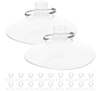 50pcs Reptile Hammock Suction Cups Replacement Fixers for Pet Hammock