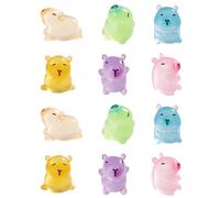 50pcs Resin Mini Ornament Little Animals Slime Charms Mixed Set Handicrafts Accessories DIY Miniature Scene Layout Micro Home Decoration