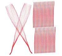50pcs Reusable Pe Garlic Mesh Bags with Reinforced Stable Design