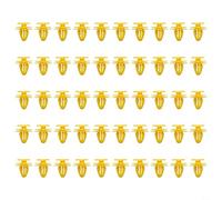 50pcs Rivet Fasteners for Hyundai Door Trim Replacement Compatible with S80 S40 S60 C30 C70 V40 V50 V70 XC60 ABS Type