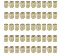 50PCS Rockwool Cube Hydroponic Propagation Block, Cylindrical Seedling Starter Plugs for Greenhouses, Vegetables, and Soilless Gardening Systems
