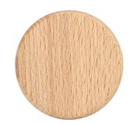 50Pcs Round Wooden Blank Slices, Beech Wood Chip DIY Craft Kit, Natural Unfinished Wood Circles for Scrapbooking, Christmas Decorations, Wishing Tree Tags with Smooth Surface, 3.8c (6CM)
