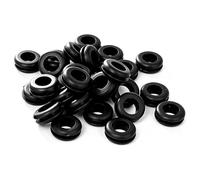 50Pcs Rubber Grommets Cable Wire Protector, 8mm Blanking Gasket Ring for Holes, Electrical Cable Hole Plugs for Protecting Wires, Cables and Plugs