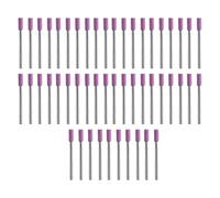 50PCS Sanding Drill Bit, Abrasive Mounted Stone Grinding Grinding Wheel Bits Sharpening Shank for Polishing, Deburring