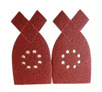 50pcs Sanding Pads Sanding Sheets 8 Holes Hook and Loop Sander Sheets Assortment 40 60 80 100 120 Grit for Black and Decker KA220G KA230 Large Mouse Sander Pads