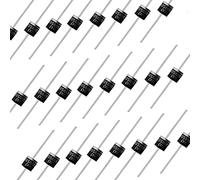 50PCS Schottky Diode 30A 50V Axial 30SQ050 for Solar Panel Parallel Reflow Protection Diodes Silicon Diode Barrier Rectifier Diode Electronic Components
