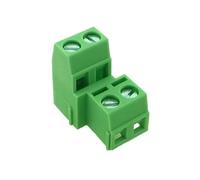 50Pcs SCREW TERMINAL BLOCKS, KF127A 5.08 2P 3P DOUBLE ROW KF127HL, DG127A 5.08mm 2PIN 3PIN MKKDSN1,5/2-5,08(127A-5.08-2X2P)