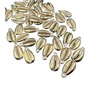 50pcs Sea Creature Charms Shell Starfish Beads Sea Animal Pendant Fitting Jewelry Making Accessories Bracelet Accessories