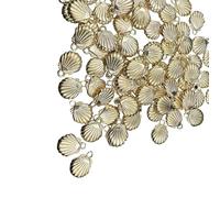 50PCS Sea Creature Themed Charm Pendants Jewelry Making Supplies Star Fish Charm Pendant For Necklace Bracelets Craft For Necklace