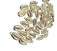 50PCS Sea Creature Themed Charm Pendants Jewelry Making Supplies Star Fish Charm Pendant For Necklace Bracelets Star Shell Earring Components