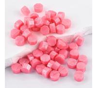 50pcs Sealing Wax Seal Stamp Wax Beads Scrapbook Material Wedding Birthday Party Invitation Stamp DIY Stamp Decoration(C)