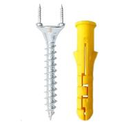 50PCS Seamless Double-Headed Screw Solid Wood Baseboard Seamless Foot Security Screws
