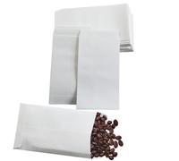 50Pcs Seed Packet, Self-Adhesive Small Envelopes, White Seed Envelopes Money Envelope Mini Envelope for Coin Bead Small Items (6 x 10 cm)