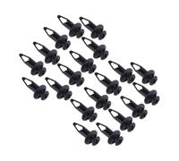 50pcs/Set Black Car Trim Clip Wheel Arch Lining Splashguard 6.5mm Hole Plastic Fit For Land Rover RYQ500070