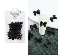 50pcs / set Bows Nail Charm Matte Bowknot Charm Flatback Charms Art Decoration Nails Jewelry Art Decals