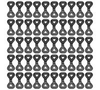 50Pcs Shade Fabric Fixing Clamps Sun Shades Cloth Heavy Duty Grip For Sun Shades Net Gardening Shade Cloth Enduring Tent Canopies Grommets Net Fix Clamps