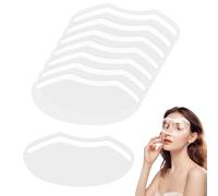 50PCS Shampoo Shield Eye Shield Protective Clear Face Visor Shield Eye Shield After Cataract Surgery Face Shields for Shower for Permanent Makeup Eyelash Extensions Eyes Cataract Haircut