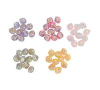 50Pcs Shell Slime Charms Kit, Cute Shell Resin Slime Charms Gummy Candy Shell Beads Craft Supplies for DIY Earrings Necklace Bracelet Jewelry Making