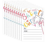 50pcs Shout Out Cards, Recognition Reward Cards Staff Appreciation Card Kudos Cards Compliment Cards Employees Appreciation Cards for Office Staff Teachers Students (Style 2)