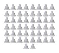 50Pcs Shower Head Nozzles Replacement Sprays Hole Round Tip for 4mm Opening Size Shower Head Replace Part Enduring Replacement Nozzles