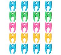 50pcs Silicone Bobbin Clips for Sewing Machine, Easy Use, Knot-Free