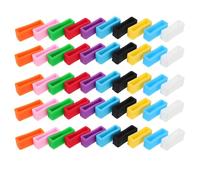 50pcs Silicone Watch Strap Retainer Loops Holder Fastener Ring Replacement for Sports Daily Wear Supplies Watch Band Silicone Loops