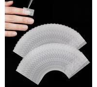 50PCS Silk Wrap for Nails, Fiberglass Nail Extension Wraps Nail Art Repair for Broken Nails & Pre-Cut Nail Silk Wrap Self Adhesive Fiber Sheets Nail Repair Patches