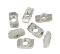 50Pcs Sliding Tee Nut M3/M4/M5M6/M8 T Nut Hammer Drop In Nut Fasten Connector for 20/30/40/45 Series EU V-Slot T-Slot Profiles(45-M5)