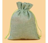 50Pcs Small Burlap Gift Bags with Drawstring Linen Jute Bags for Wedding Favors Party Candy Jewelry Pouches Sacks Storage
