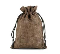 50Pcs Small Burlap Gift Bags with Drawstring Linen Jute Bags for Wedding Favors Party Candy Jewelry Pouches Sacks Storage