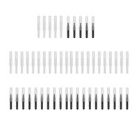 50pcs Small Eyebrow Brush Set Professional Makeup Brush for Brows and Eyelashes Travel Cosmetic Accessories Disposable Eyebrow Brushes