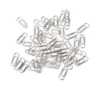 50Pcs Small Mini Metal Paper Clips Bookmarks Photos Letter Binder Clip School Su Paper Clips Small