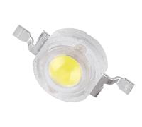50pcs SMD 1W High Luminance LED Lamp Beads Cool White Warm White Floodlight Spotlight Replacement Aluminum Material (Cool)