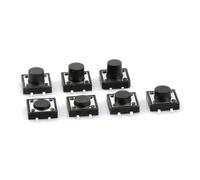 50pcs SMT SMD 12 * 12 * 4.3/5/6/7/8/9/10/12MM Touch Button Switch 12x12 IDGTTLDF(12x12x10MM)