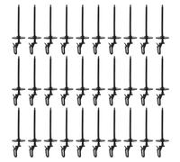 50Pcs Solar Panel Bird Guard Fastener Clips, Nylon Wire Fence Fasteners Animal Guard Roll Kit for Solar Panels Wire Mesh Panels,Critter Guard Clips Kit for Bird Pigeon Fence