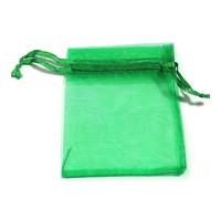 50pcs Solid Color Yarn Organza Gift Bags High Density Bag Mesh Wedding Candy Packaging Bag Storage Tulle Fabric Pouches