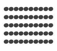 50pcs Speaker Anti Vibration Pads Self Adhesive EVA Foam Pads Multi Purpose Speaker Pads Anti Slip Cushioning Pads for Speakers CD Players 25x3mm