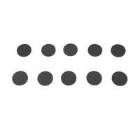 50pcs Speaker Isolation Feet, Upgraded Self Adhesive EVA Foam Anti Slip Cushioning Pads, Replacement Multi Purpose Anti Vibration Pads for Speakers CD Players