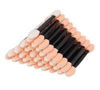 50PCS Sponge Eyeshadow Applicators - Disposable Sponge Brushes - Beige Eye Shadows for Nails & Eyeshadow Makeup