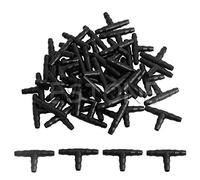50pcs Sprinkler Irrigation 4/7mm Pipe Barb Hose Fitting Joiner Drip Filter Pipe Pipeline Interface Strainer Connector Tap Irrigation Pumps Softener Purification